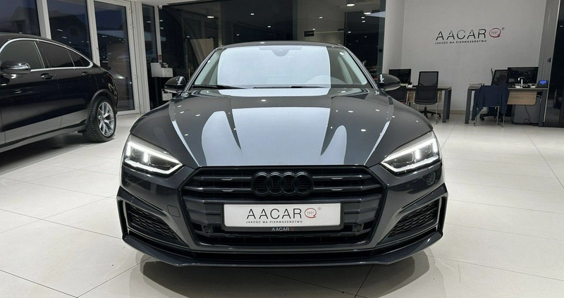 Audi A5 cena 122900 przebieg: 93543, rok produkcji 2018 z Kobyłka małe 781